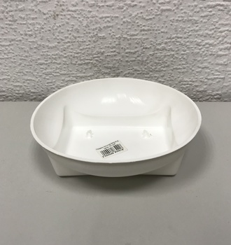 Поддон РАУНД белый Д15