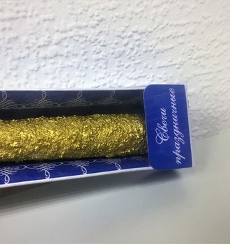 Свеча античная Снежная 7476