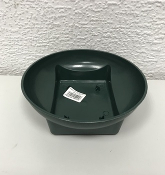 Поддон РАУНД зеленый D15