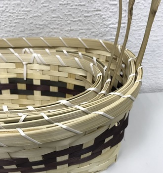 +Набор корзин из 4 бело кор (С -340)(С-340)