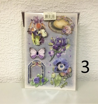 3 D стикер бумажный DJS