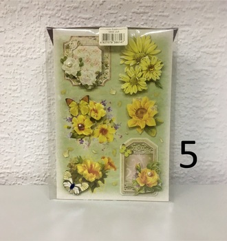 3 D стикер бумажный DJS