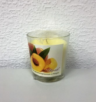 Свеча ароматизированная в стекле