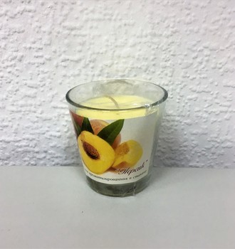Свеча ароматизированная в стекле малая