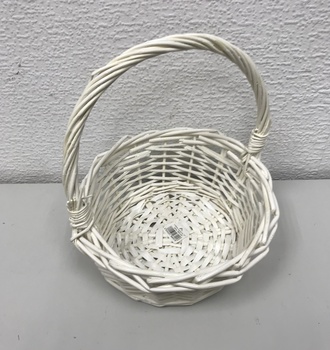 +Набор корзин пл.  из 5 (019, 110) белая 164-1,-2