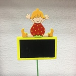 Вставка Мальчик с гриф. доской