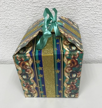 +Коробка Подарок с лентой