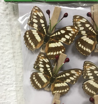 Прищепка Набор Бабочек (6 шт) JU13-12 П