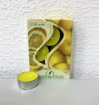 Свеча в гильзе ароматизированная 6шт/уп