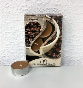 Свеча в гильзе ароматизированная 6шт/уп