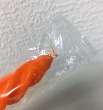 Свеча витая  (12шт)