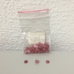 Бусины половинчатые (50шт) в ассортименте