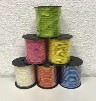 + Лента  бобина 0,5*250 ярд зол.полоса