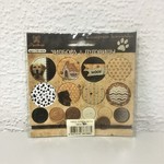 Набор пуговиц картон