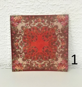 СЛ Бумага для скрапбукинга 14,5*14,5см 180гр/м2