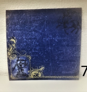 СЛ Бумага для скрапбукинга 29,5*29,5см 180г/м