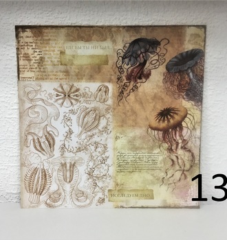 СЛ Бумага для скрапбукинга 29,5*29,5см 180г/м