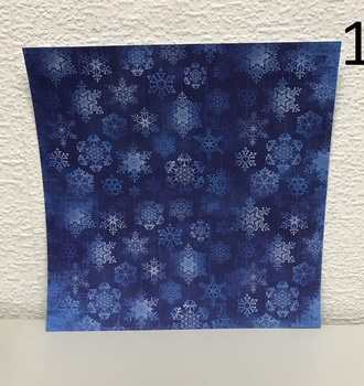 СЛ Бумага для скрапбукинга НГ история 160гр/м2