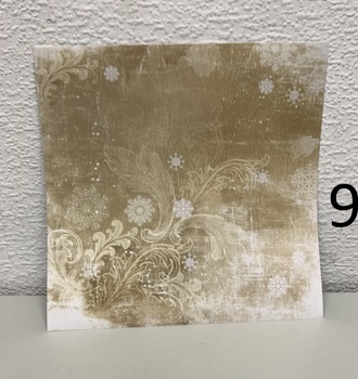 СЛ Бумага для скрапбукинга НГ история 160гр/м2