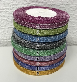 + Лента парча 0,6 см цв.