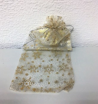 Мешочек п/подарок Органза  16*39см