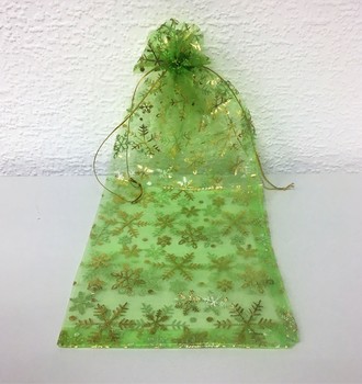 Мешочек п/подарок Органза  16*39см