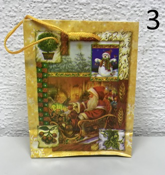 + Сумочка картон 04 12*15 НГ