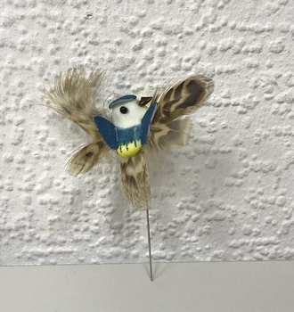 Птичка Л №2 мини с крыльями-перышками 1шт