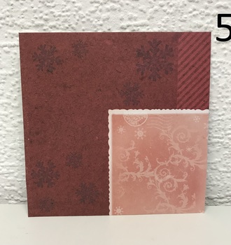 СЛ Бумага для скрапбук. НГ 14,5*14,5