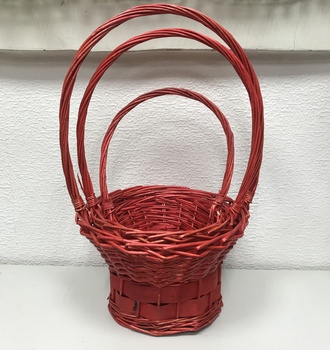 +Набор корзин пл. из 3 A10-1 белая/корич./крем