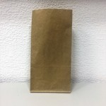 Пакет бум 12*8*24 коричневый
