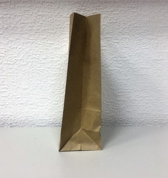 Пакет бум 12*8*24 коричневый