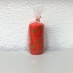 Свеча пенек с сердцами 0515,0519