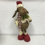 +Лось в шарфике