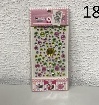 +  Стразы на клееввой основе