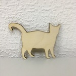 СЛ Бирка для декора "Кошка"