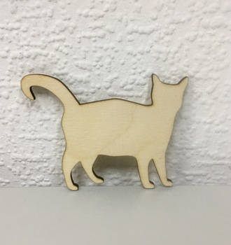 СЛ Бирка для декора "Кошка"