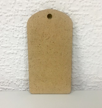 СЛ Бирка для декора "Плакетка"