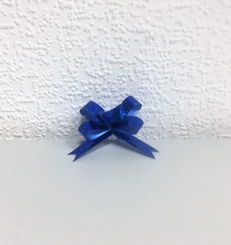 Бант затяжка цв. голограф. 1,2*25см (10шт)