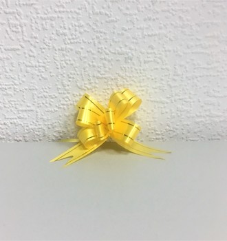 Бант затяжка цв. с золотой полосой 1,8*39см