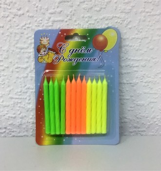 Свеча тортовая классическая 0102