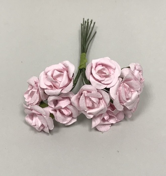 +Розочка бум. 2,5см 10 б/10шт/уп