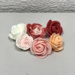 +Цветок роза фоам 2 см  1шт