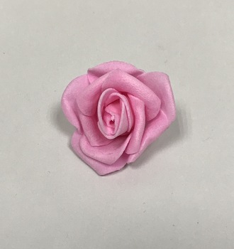 +Цветок роза фоам 3 см  1шт