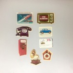 СЛ Набор декоративных элементов "Ретро"10,8*15см