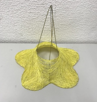 Каркас для букета РОМАШКА 25см, сизаль (гладкий)