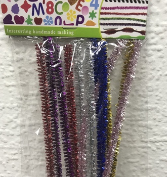 +Плюшевая проволока блес.  в уп.