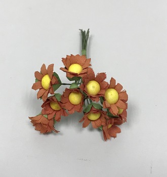 +Ромашка мал. 2- х цв.  12 бут/12шт/уп