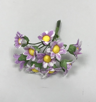 +Ромашка мал. 2- х цв.  12 бут/12шт/уп