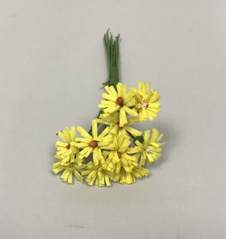 +Ромашка тканевая мал. 12шт/уп